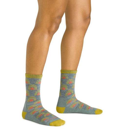 Darn Tough - Ray Day Micro Crew Lightweight Cushion - Women's - Seafoam