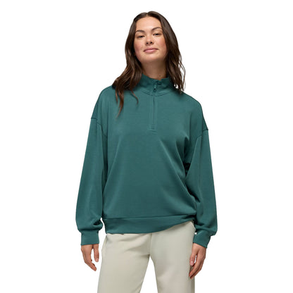 Prana - Shea Soft Relaxed Half Zip - Coast