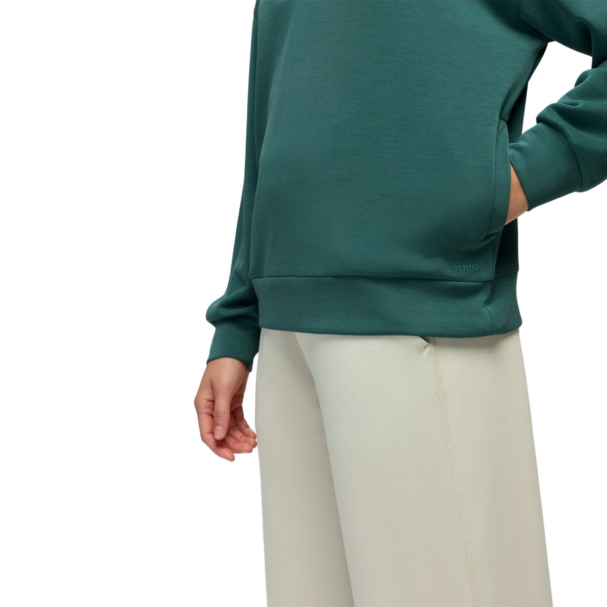Prana - Shea Soft Relaxed Half Zip - Coast