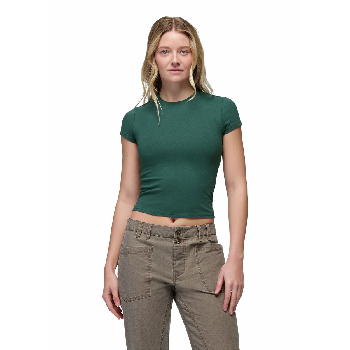 Prana - Lotus Short Sleeve Tee - Coast