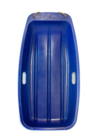 Luckybums - Snow Kids 35" Toboggan Sled - Blue
