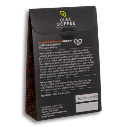 Cusa Tea & Coffee - Dark Roast Box