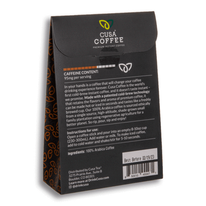 Cusa Tea & Coffee - Light Roast Box
