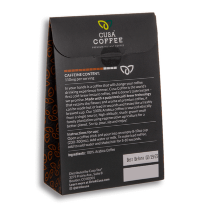 Cusa Tea & Coffee - Medium Roast Box
