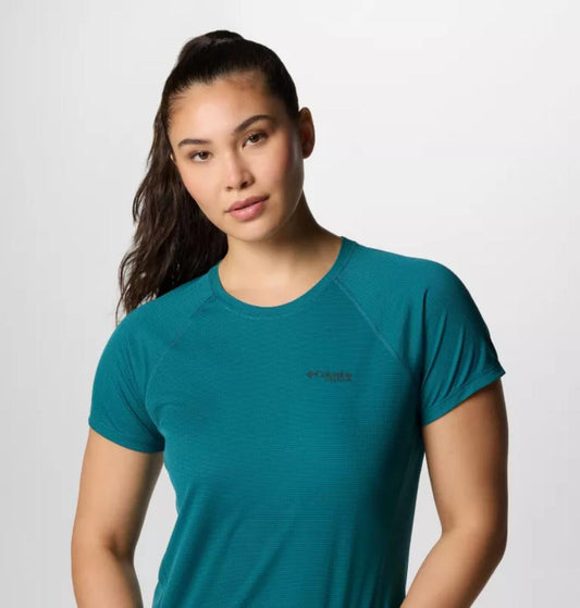 Columbia - Cirque River Pro Short Sleeve Crew - River Blue