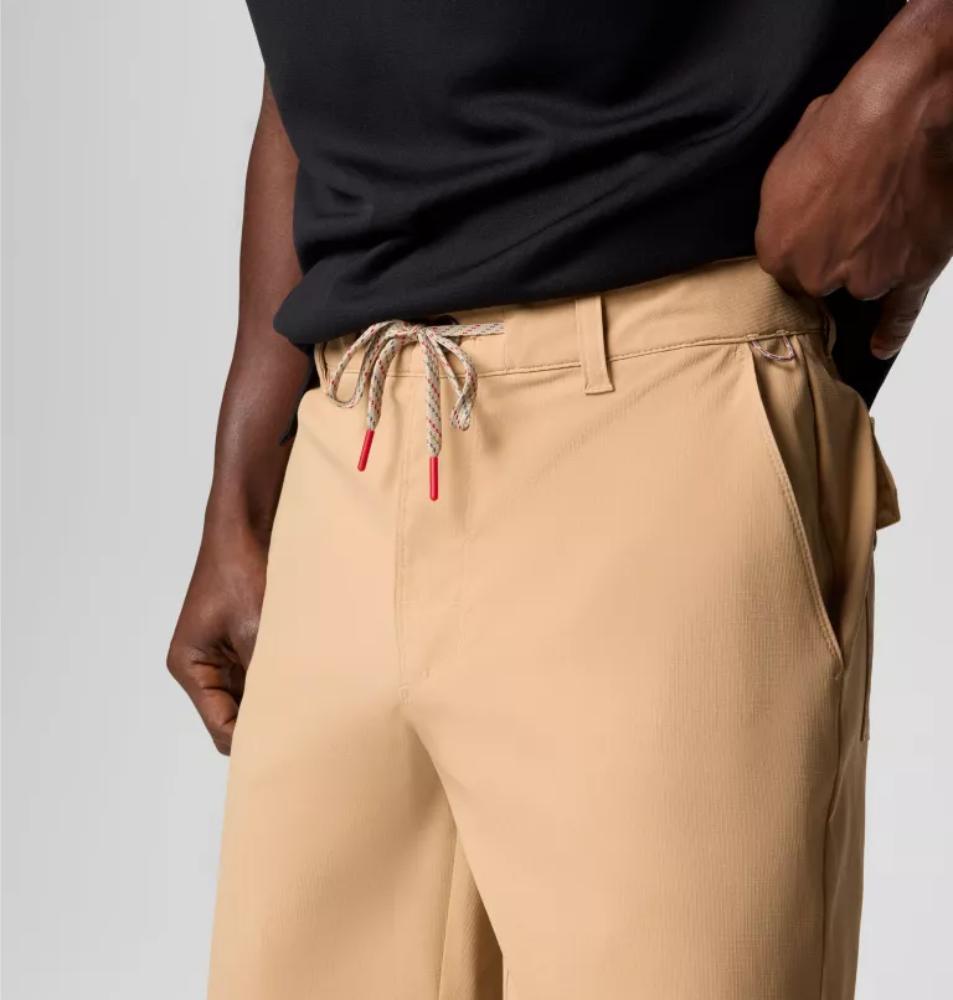 Columbia - Tech Trail Utility Short - Stone Green