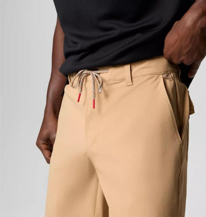 Columbia - Tech Trail Utility Short - Stone Green