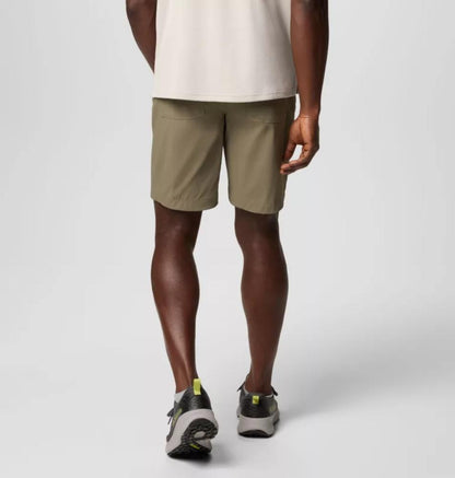Columbia - Tech Trail Utility Short - Stone Green