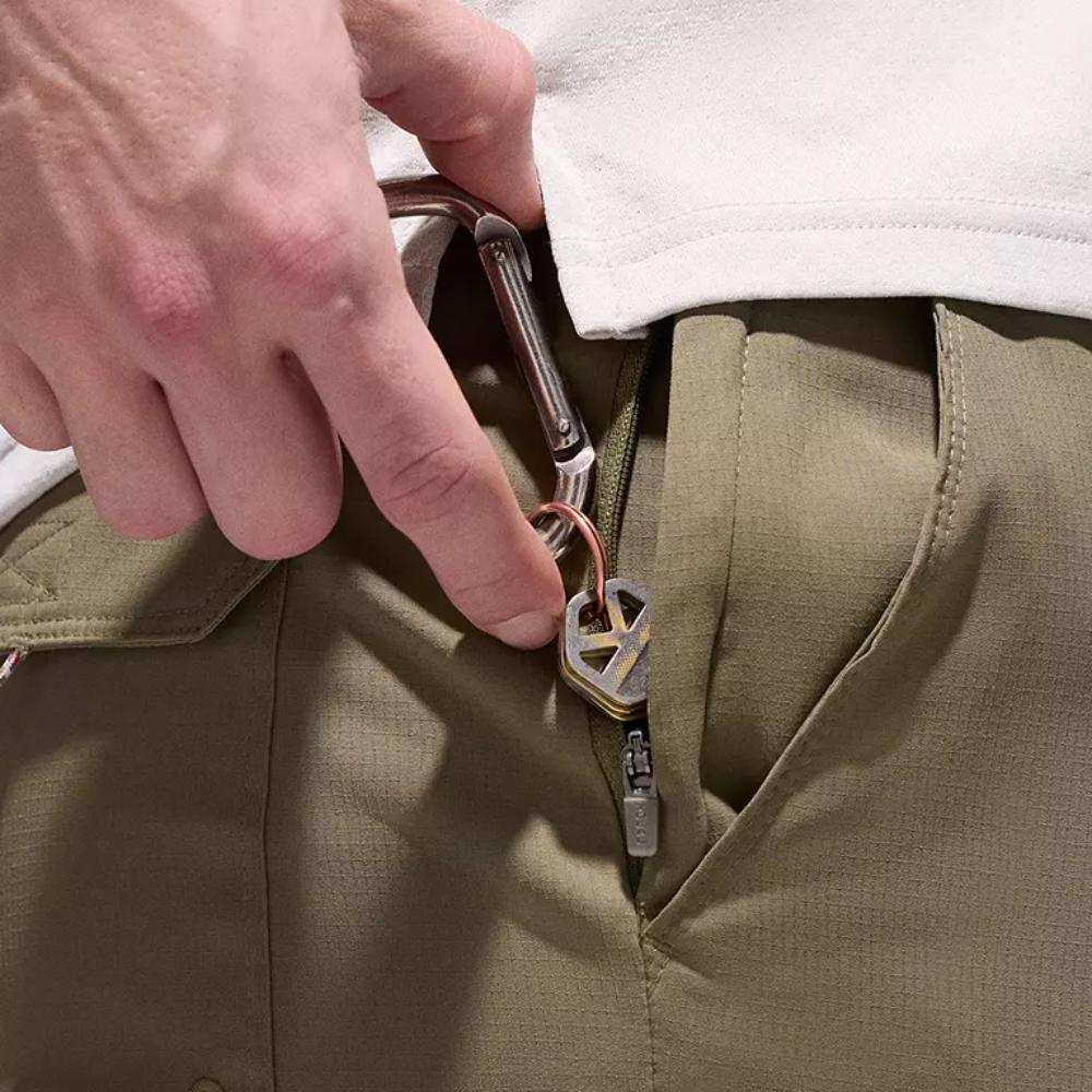 Columbia - Tech Trail Utility Short - Stone Green