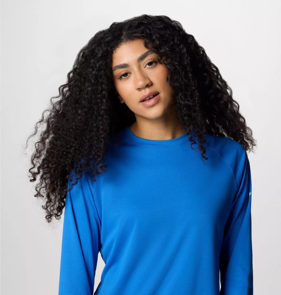Columbia - Women's PFG Solar Stream Long Sleeve - Vivid Blue