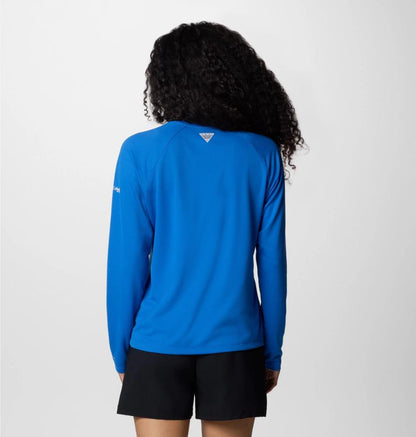 Columbia - Women's PFG Solar Stream Long Sleeve - Vivid Blue
