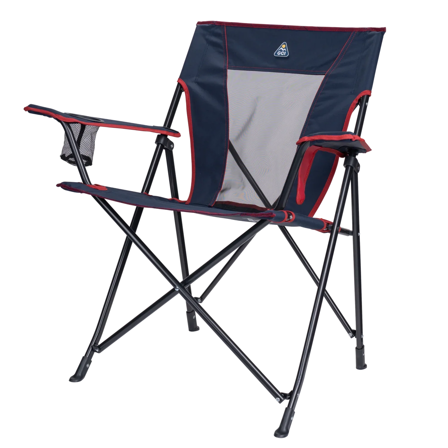 GCI Outdoors - Comfort Quad Chair - Indigo Red