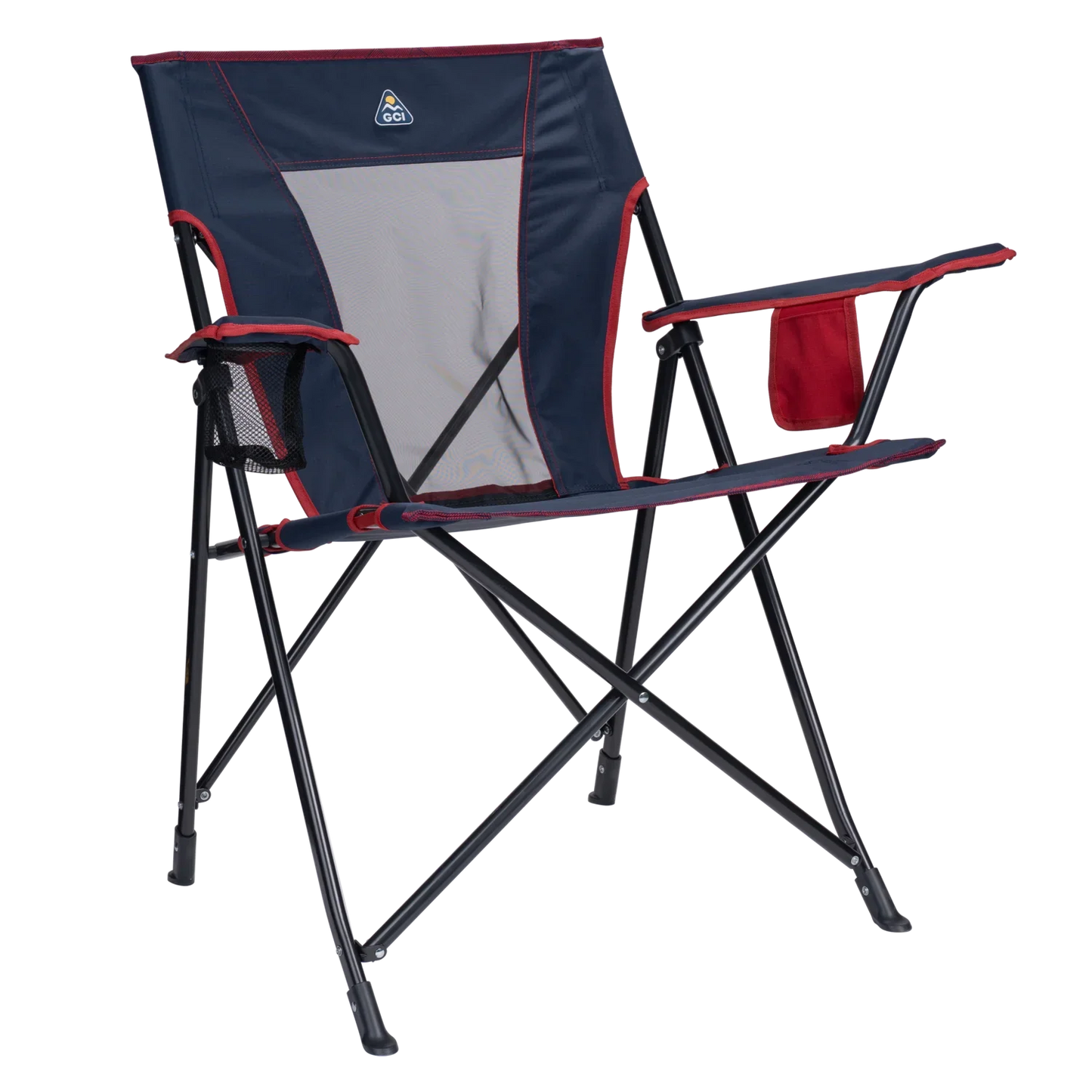 GCI Outdoors - Comfort Quad Chair - Indigo Red