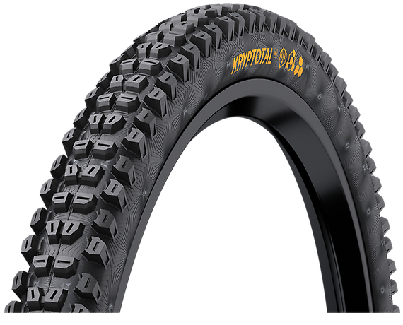 Continental - 29 x 2.4 Kryptotal Rear Tire Clincher Folding Endurance Trail E-25 - Black