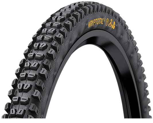 Continental - 29 x 2.4 Kryptotal Rear Tire Clincher Folding Endurance Trail E-25 - Black
