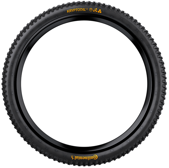Continental - 29 x 2.4 Kryptotal Rear Tire Clincher Folding Endurance Trail E-25 - Black