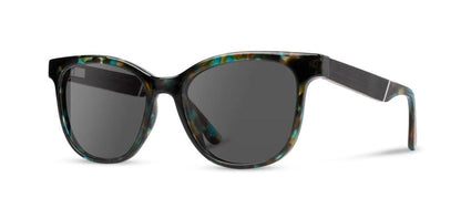 Camp Eyewear - Cove - Matte Tortoise / Walnut; HD Plus Polarized Green Flash