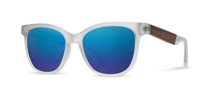 Camp Eyewear - Cove - Matte Tortoise / Walnut; HD Plus Polarized Green Flash