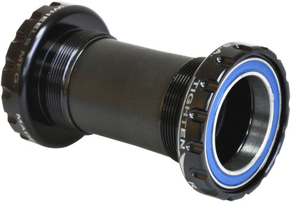 Wheels Manufacturing - BSA English Threaded Bottom Bracket - DUB Spindle, ABEC-3 Bearing, Black