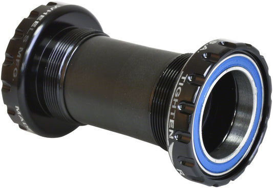 Wheels Manufacturing - BSA English Threaded Bottom Bracket - DUB Spindle, ABEC-3 Bearing, Black