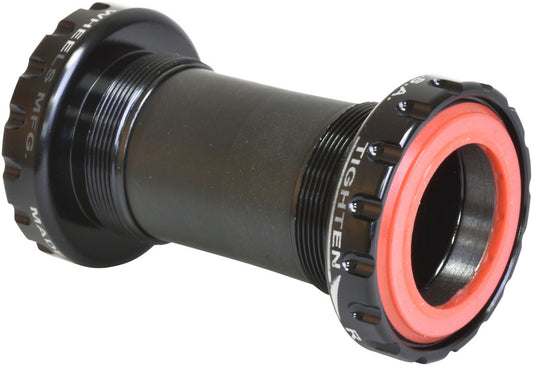Wheels Manufacturing - BSA English Threaded Bottom Bracket - DUB Spindle, ABEC-3 Bearing, Black