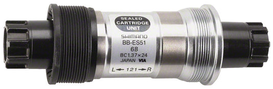 Shimano - ES51 68 x 121mm Octalink V2 Spline English Bottom Bracket