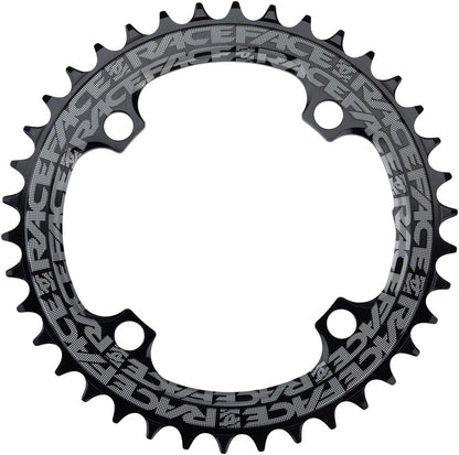 RaceFace - Narrow Wide Chainring: 104mm BCD, 38t, Black - Black