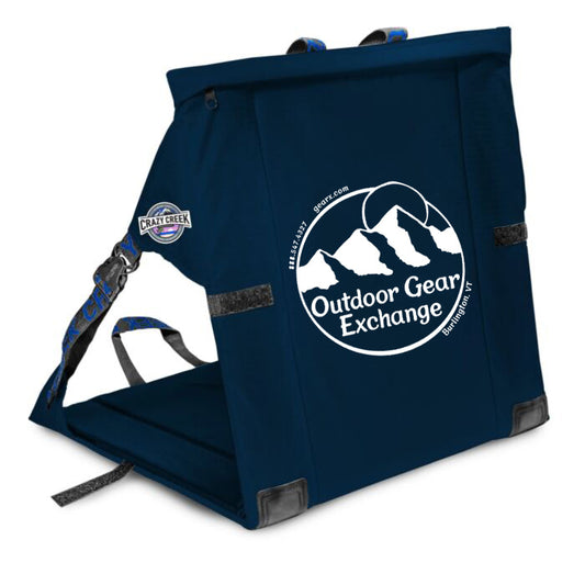 Crazy Creek - Original Chair w Logo - Navy Blue