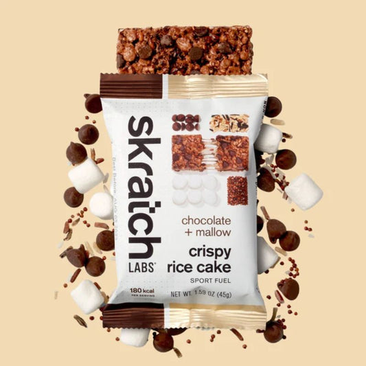 Skratch Labs - Crispy Rice Cake Sport Fuel - Strawberries + Mallow