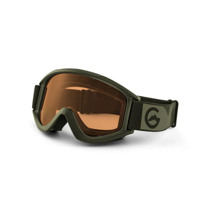 Gordini - Crest Goggle Medium Fit - Unisex - Army