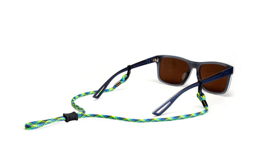 Croakies - Terra Spec Cord - Electric Blue Mulit