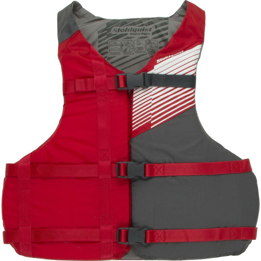Stohlquist - Fit Youth - Red/Grey