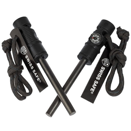 Swiss Safe - 5-in-1 Fire Starter 2-Pack - Crimson