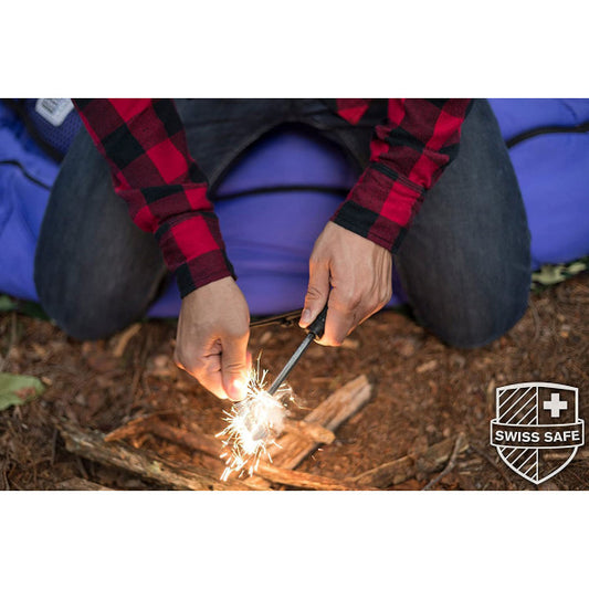 Swiss Safe - 5-in-1 Fire Starter 2-Pack - Crimson