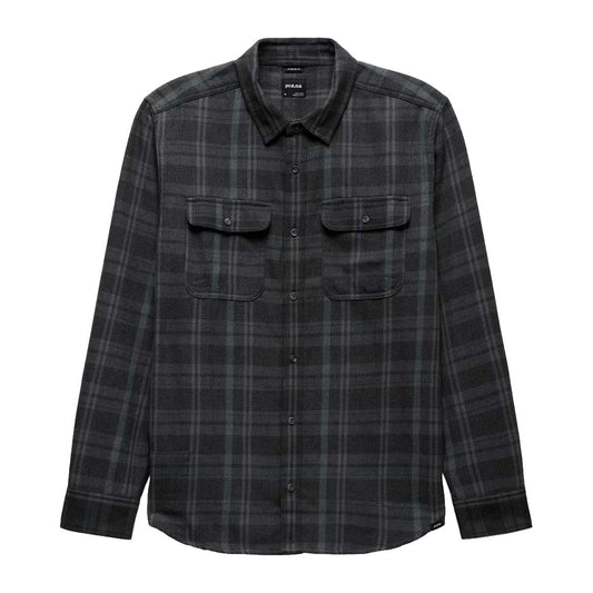 Prana - Westbrook Flannel Shirt - Coal Shadow