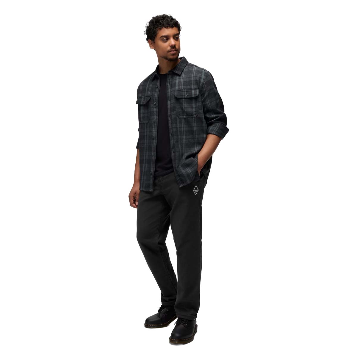 Prana - Westbrook Flannel Shirt - Coal Shadow