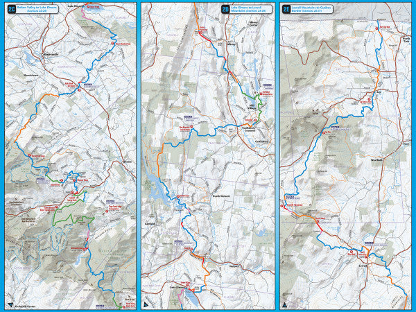 Catamount Trail Map North