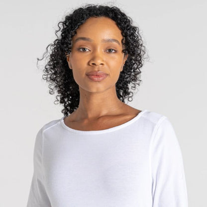 Craghoppers - Nosilife Erin Long Sleeve Top - Women's - Optic White