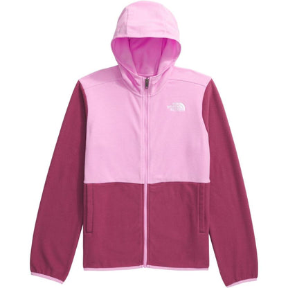 The North Face - Glacier Full Zip Hooded Jacket - Teen - Tnf Black