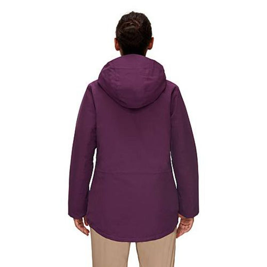 Mammut - Trovat 3 in 1 HS Hooded Jacket - Women's - Grape-Black