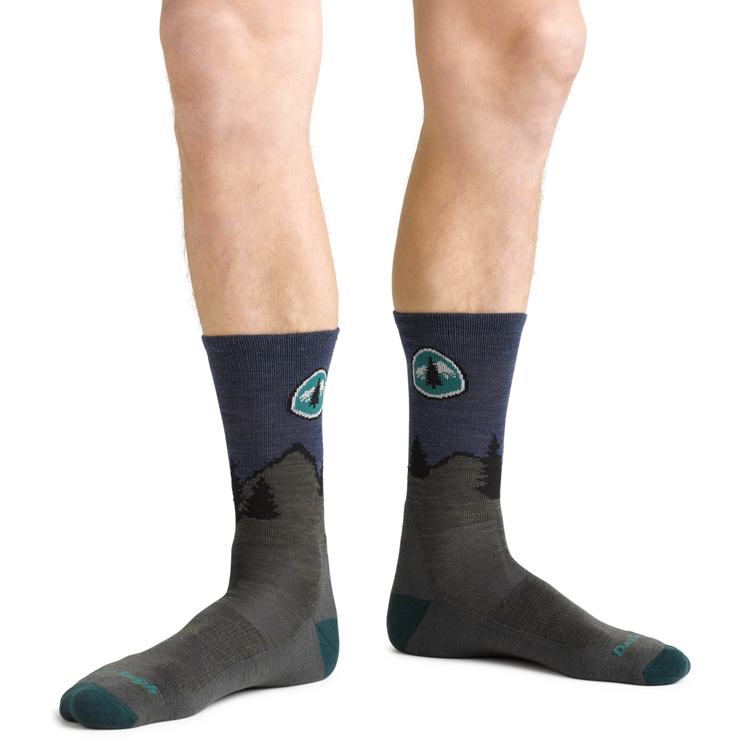 Darn Tough - PCT Micro Crew Lightweight With Cushion - Forest