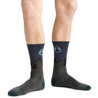 Darn Tough - PCT Micro Crew Lightweight With Cushion - Forest