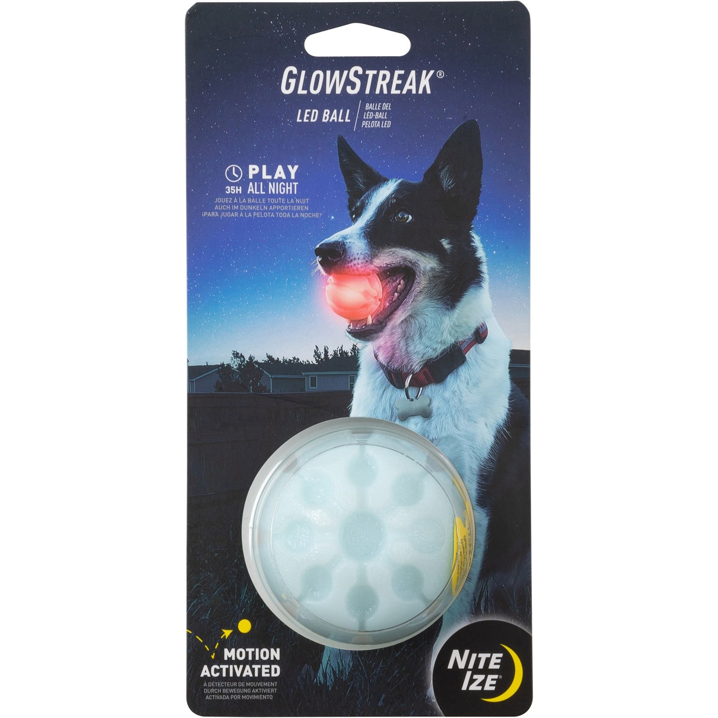 Nite Ize - GlowStreak LED Ball - Red