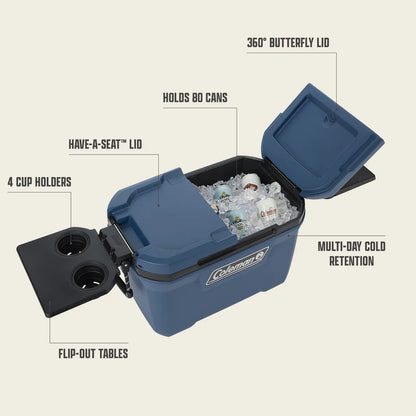 Coleman - Flex N Go Cooler 52 QT