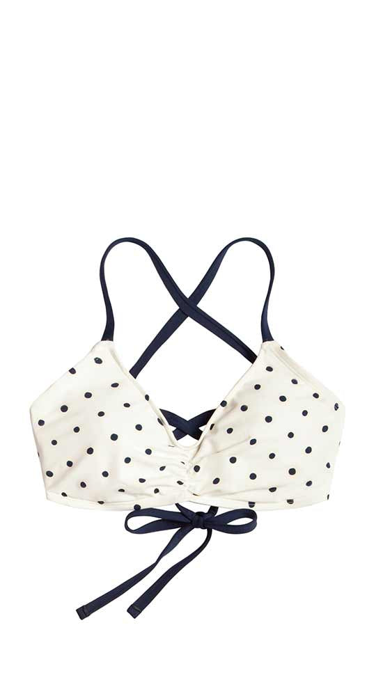 Carve Designs - Camari Top - Cloud Polka Dot