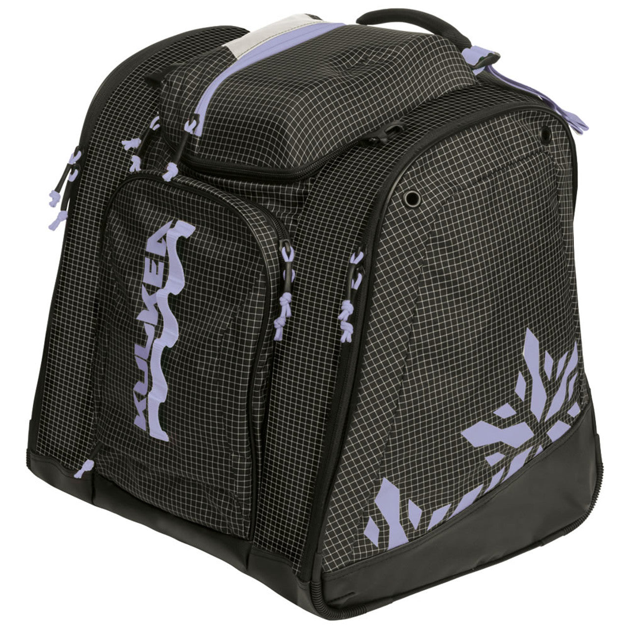 Kulkea - Powder Trekker Boot Bag - Black White Lavender
