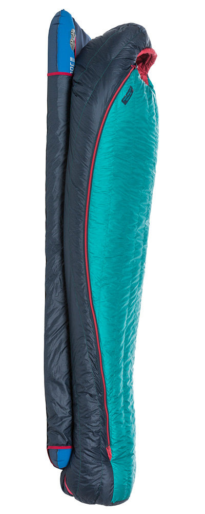 Big Agnes - Daisy Mae 15D Women's Sleeping Bag - Aqua Navy