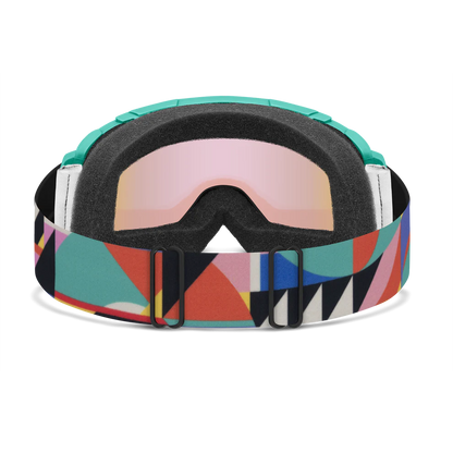 Smith - Daredevil Jr Goggle - Jade Formations; Blue Sensor Mirror