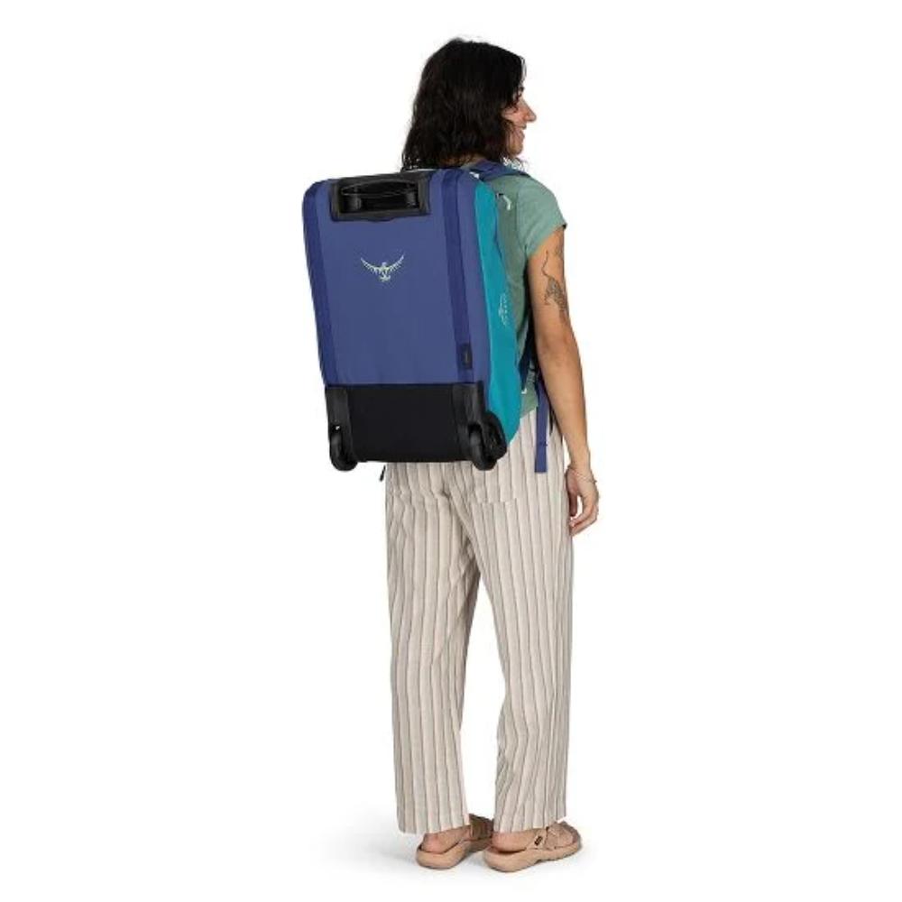 Osprey - Daylite Carry-On Wheeled Duffle 40 - Blue Spikemoss Alkaline