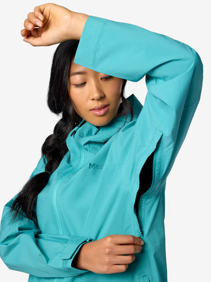 Marmot - Womens PreCip Evo Flex Jacket - Galapagos Blue